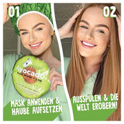 Bear Fruits Avocado Repair and Nourishing Hair Mask with Reusable Cap 20ml