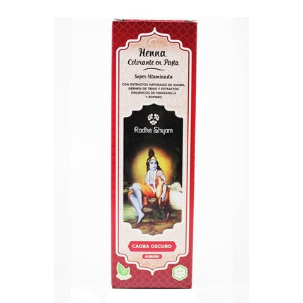 Radhe Shyam Dark Mahogany Henna Paste 200g