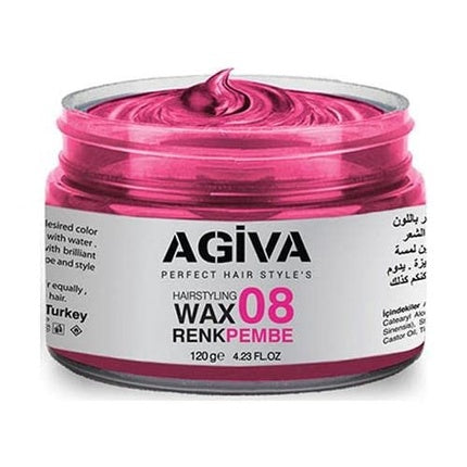 Agiva Hairstyling Wax 08 Hair Color Pink 120g