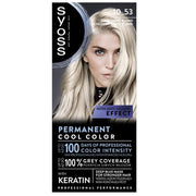 Syoss Permanent Cool Color Hair Dye 10-53 Cool Light Blonde