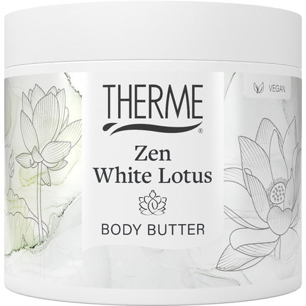 Therme Body Butter Zen White Lotus Luxurious Body Butter For Deep Hydration