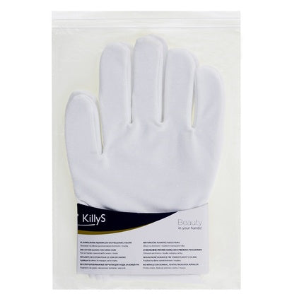 Killys Cotton Gloves For Hand Care - 2 Pieces