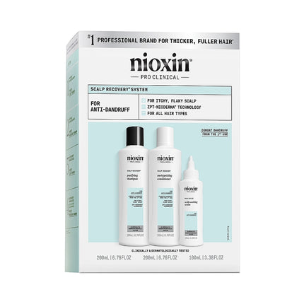 Nioxin Niox Scalp Recovery Kit - 200ml + 200ml + 100ml