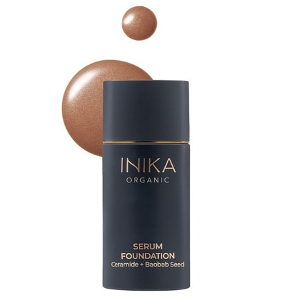 Inika Organic Serum Foundation Medium to Full Coverage with Second Skin Feel