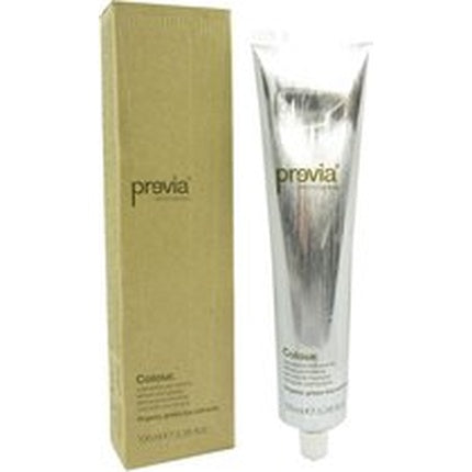 Previa Professional Colour Organic Green Tea Extracts Permanent Hair Coloring 100ml - 04.98 Pearl Ch