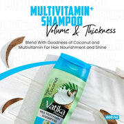 Vatika Naturals Multivitamin Enriched Coconut Shampoo 400ml