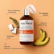 Curlsmith Curl Quenching Conditioning Wash Vegan Co-Wash 2 in 1 Conditioner