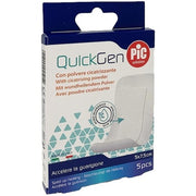 Pic QuickGen Scar Healing Powder Plaster 5x7.5cm - Pack of 5