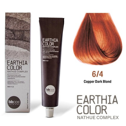 Bbcos Earthia Color Nathue Complex 64 Copper Dark Blond 100ml