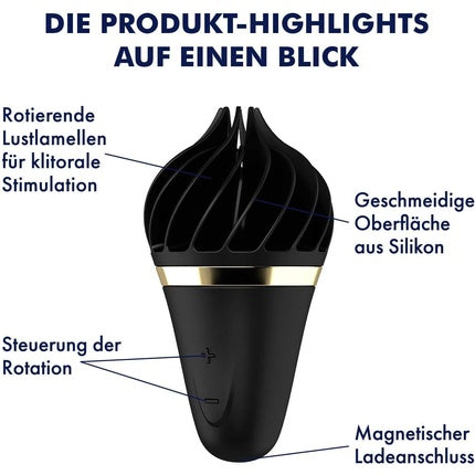 Satisfyer Sweet Treat Lay-On Clitoral Vibrator for Her