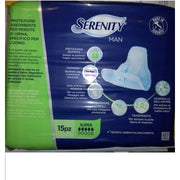 Man Super Male Sanitary Pads - Pack of 15