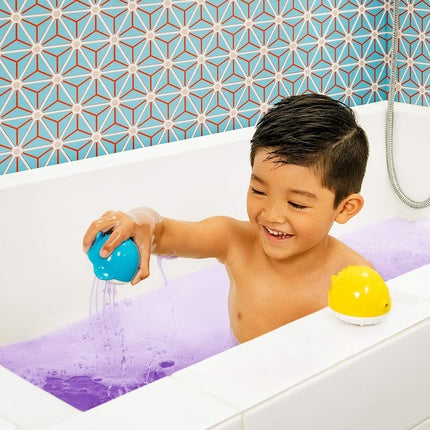 Munchkin Colour Buddies Baby Bath Bombs and Toy Dispenser Set