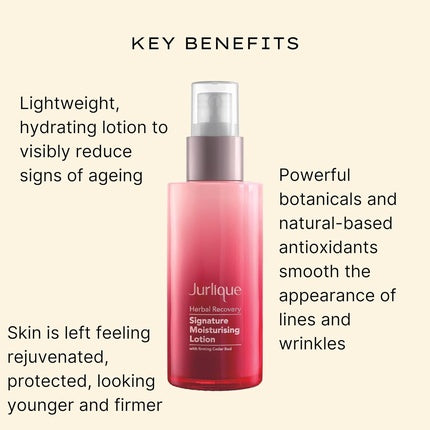 Jurlique Herbal Recovery Signature Moisturizing Lotion for All Skin Types 50ml