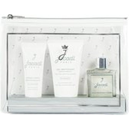 Jacadi Baby Gift Set - Includes Baby Shampoo, Baby Wash Gel, Baby Perfume, And Baby Body Cream 50 Ml