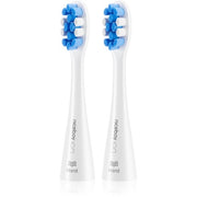 Niceboy ION Hard Replacement Brush Head for White Toothbrush - 2 pieces