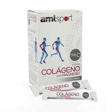 Ana Mara Lajusticia Collagen With Magnesium And Vitamin C Sport 20 Sticks