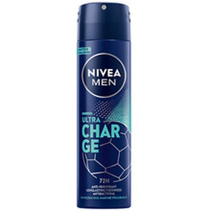 Nivea Men Ultra Charge Antiperspirant Spray 150 Ml