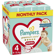 Pampers Premium Pants Size 4 - 114 Pieces
