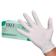 Gardening Eko Plus 7 Latex Gloves Size M - Pack of 100