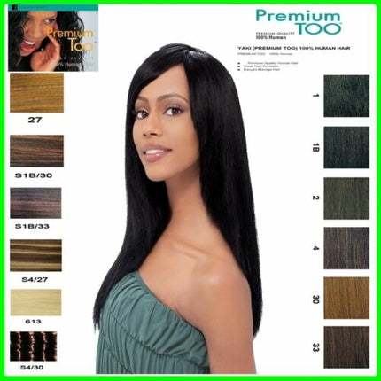 Sensationnel Premium Too Yaki Natural 100% Human Hair Woven