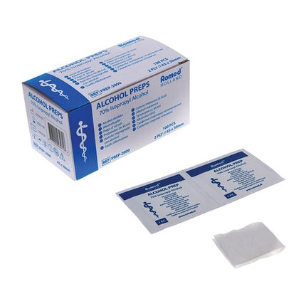 Romed Alcohol Wipes Effective Disinfectant For Personal Care