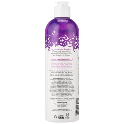 Not Your Mother's Curl Talk Shampoo for Curly Hair 12 Oz