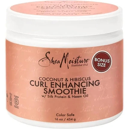 Sheamoisture Hair Cream Coconut Hibiscus Curl Enhancing Smoothie - 454 Grams