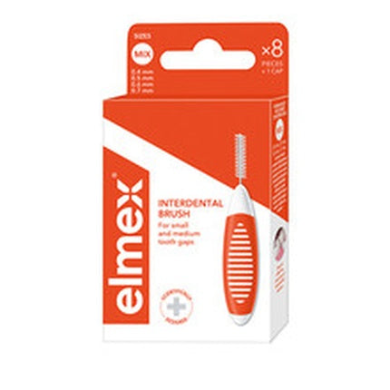 Elmex Interdental Brush Mix 8 Pieces Mix Toothbrush 8 Pieces