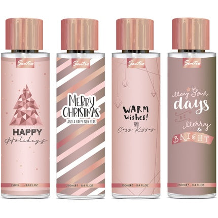 Sentio Sentio Bodyspray 250ml - 4 Assorted Scents: May Your Days, Happy Holidays, Warm Wishes, Merry Christmas