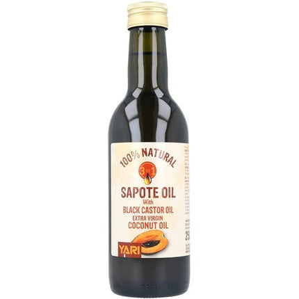 Yari Natural Sapote Oil 250 Ml Castor+Coconut