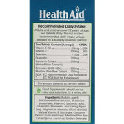 Healthaid Allergforte - Quercetin, Pine Bark, Curcumin - 60 Vegan Tablets