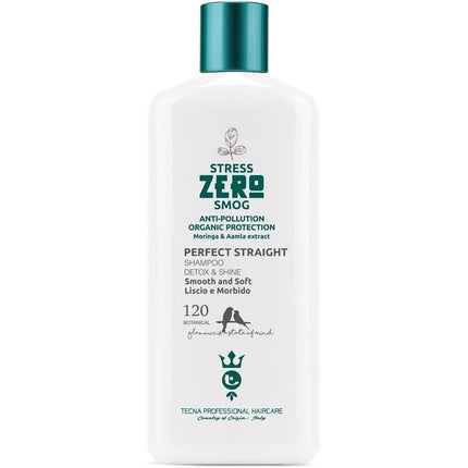 Tecna Zero Perfect Straight Shampoo 400ml - Detoxifying Shampoo