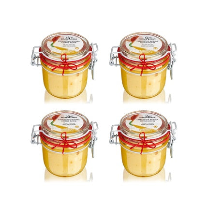 Bio Citrus Body Scrub Natural Exfoliant for Nourishing Skin 250ml - Pack of 4