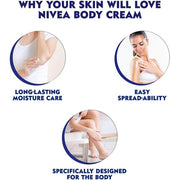 Nivea Soft Cocoa Butter Body Cream 250ml with Vitamin E and Deep Moisture
