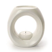 Primavera Ceramic Aroma Lamp Creamy White