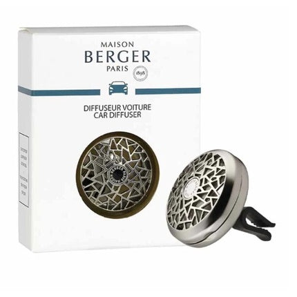 Maison Berger Paris Car Diffuser With Wilderness Black Illusion Refill
