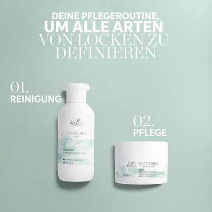 Wella Professionals Nutricurls Shampoo for Waves - Cares & Defines Waves