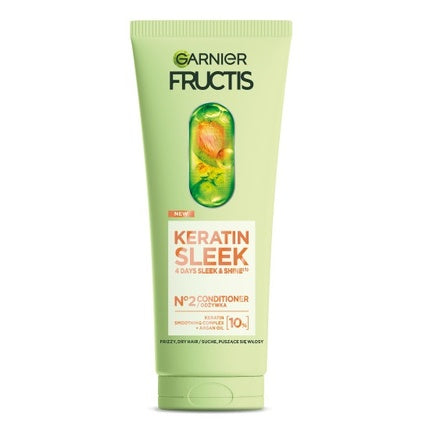 Fructis Keratin Sleek Conditioner For Dry And Frizzy Hair 200ml