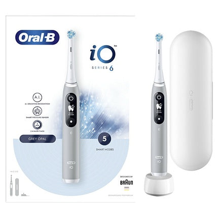 Oralb Electric Toothbrush Series Io 6 Grey Opal