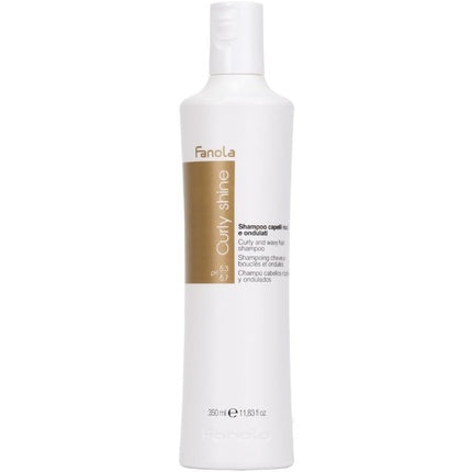 Fanola Curly and Wavy Shampoo Gentle Cleansing to Restore Elasticity