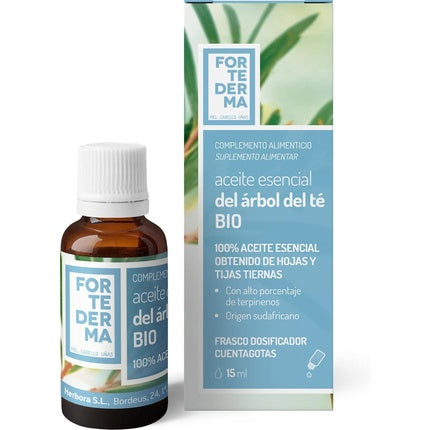 Fortederma Organic Tea Tree Essential Oil 15ml