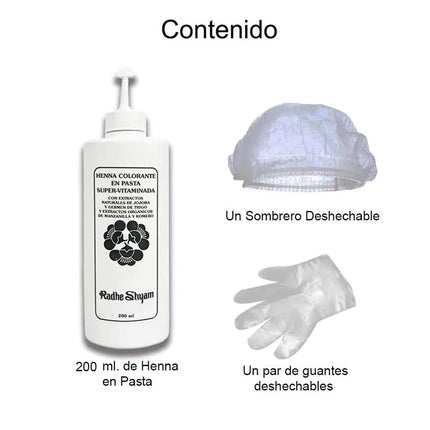 Radhe Shyam Dark Mahogany Super Henna Paste 200g