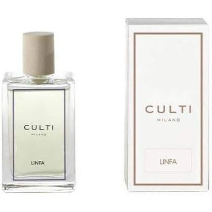 Culti Room Fragrance Spray 100ml Milano with Lympha, White Ribes, and Cedarwood