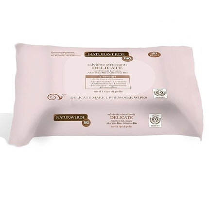 Naturaverde Natura Verde Gentle Make-Up Remover Wipes With Snail Slime - 20 Pieces