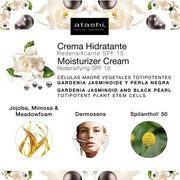 Atashi Moisturizing Anti-Aging Day Cream with SPF 15 50ml - Firming Moisturizer