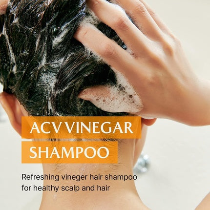 LA'DOR ACV Vinegar Shampoo 430ml - Smooth, Shiny, Healthy Hair with High Nutrients