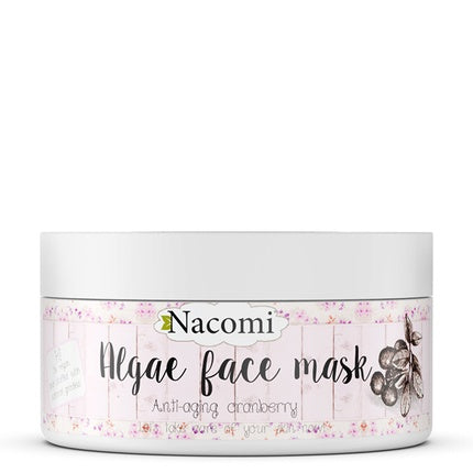 Nacomi Algae Face Mask Cranberry 42g - Anti-Wrinkle