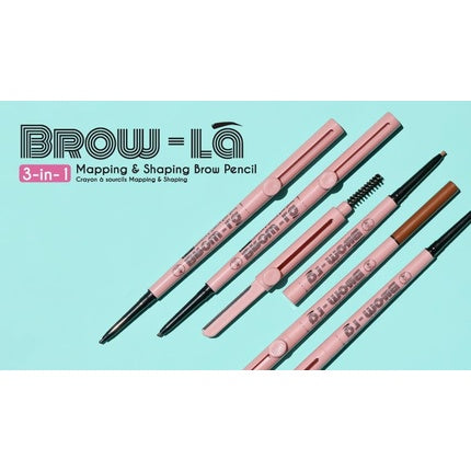 3 in 1 Mapping and Shaping Brow Pencil Rich Brown Women's Makeup