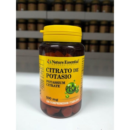 Nature Essential Potassium Citrate 500mg 120 Tablets for Optimal Mineral Balance