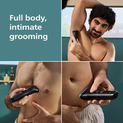 Philips Body Groomer 5000 Series Trimmer for Men with Triple Protect Shave